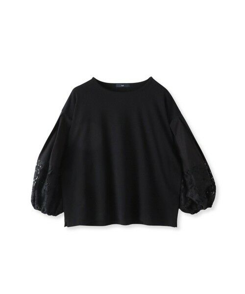 la.f... / ラ・エフ カットソー | 【biyori】""二の腕すっきり""レース袖カットソー≪手洗い可能≫ | 詳細15