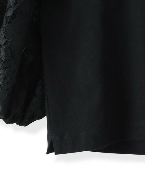 la.f... / ラ・エフ カットソー | 【biyori】""二の腕すっきり""レース袖カットソー≪手洗い可能≫ | 詳細19