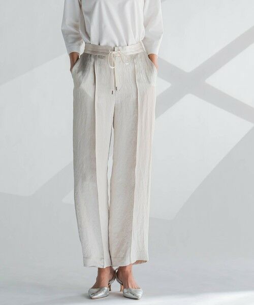 la.f... / ラ・エフ その他パンツ | サテンストレートパンツ | 詳細21