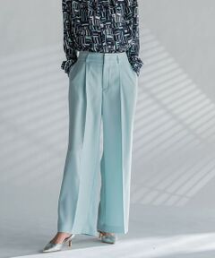 la.f... / ラ・エフ その他パンツ | 麻調ワイドパンツ≪洗濯機で洗える≫