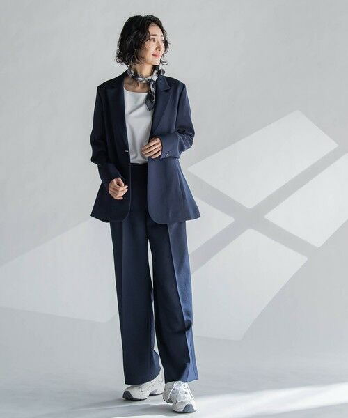 la.f... / ラ・エフ その他パンツ | 麻調ワイドパンツ≪洗濯機で洗える≫ | 詳細9