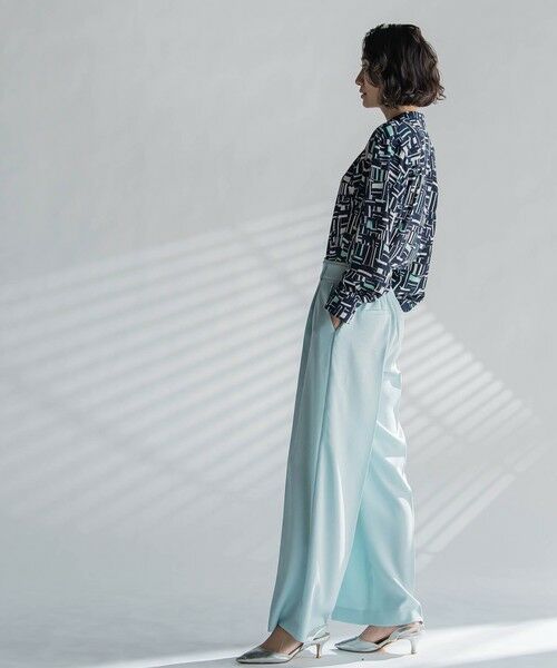 la.f... / ラ・エフ その他パンツ | 麻調ワイドパンツ≪洗濯機で洗える≫ | 詳細20