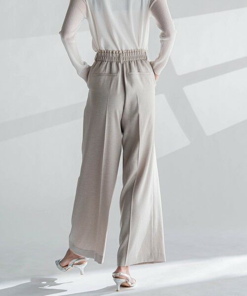 la.f... / ラ・エフ その他パンツ | 麻調ワイドパンツ≪洗濯機で洗える≫ | 詳細27
