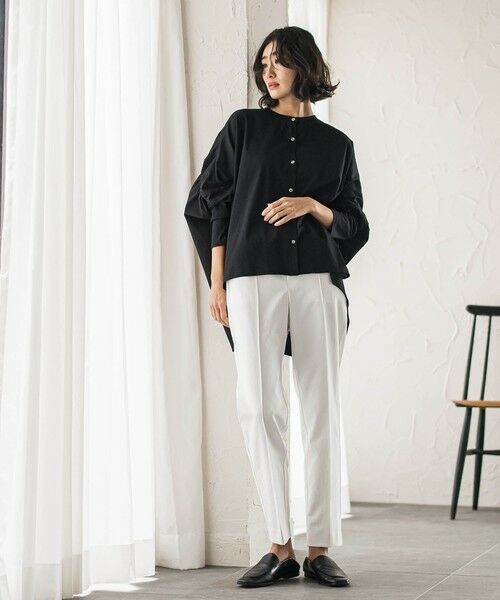 la.f... / ラ・エフ その他パンツ | 【biyori/新色追加】""ノンストレス""脚線美トラックパンツ≪洗濯機で洗える≫ | 詳細1