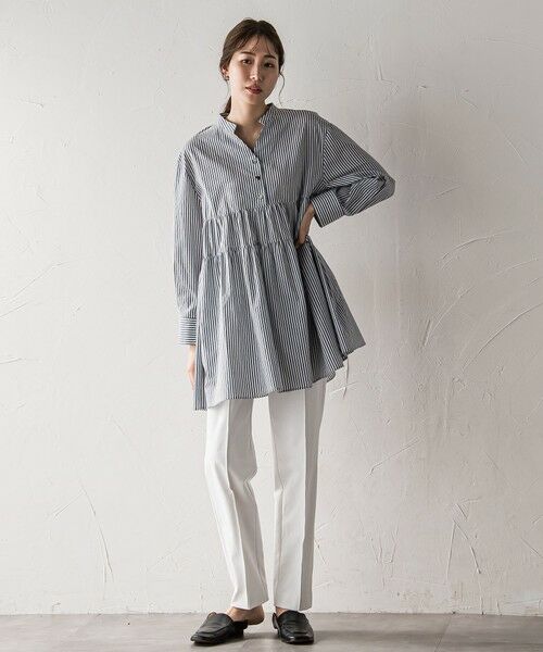 la.f... / ラ・エフ その他パンツ | 【biyori/新色追加】""ノンストレス""脚線美トラックパンツ≪洗濯機で洗える≫ | 詳細7