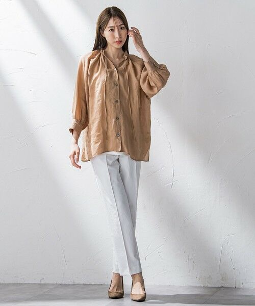 la.f... / ラ・エフ その他パンツ | 【biyori/新色追加】""ノンストレス""脚線美トラックパンツ≪洗濯機で洗える≫ | 詳細9