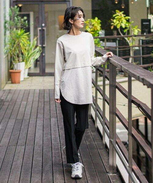 la.f... / ラ・エフ その他パンツ | 【biyori/新色追加】""ノンストレス""脚線美トラックパンツ≪洗濯機で洗える≫ | 詳細22