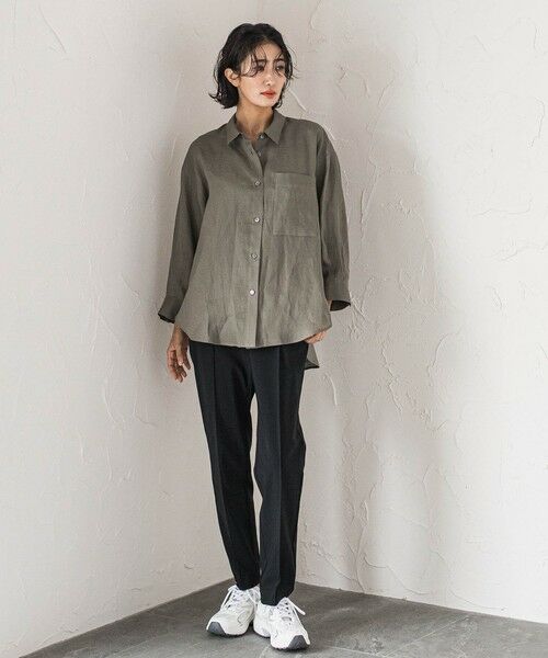 la.f... / ラ・エフ その他パンツ | 【biyori/新色追加】""ノンストレス""脚線美トラックパンツ≪洗濯機で洗える≫ | 詳細25