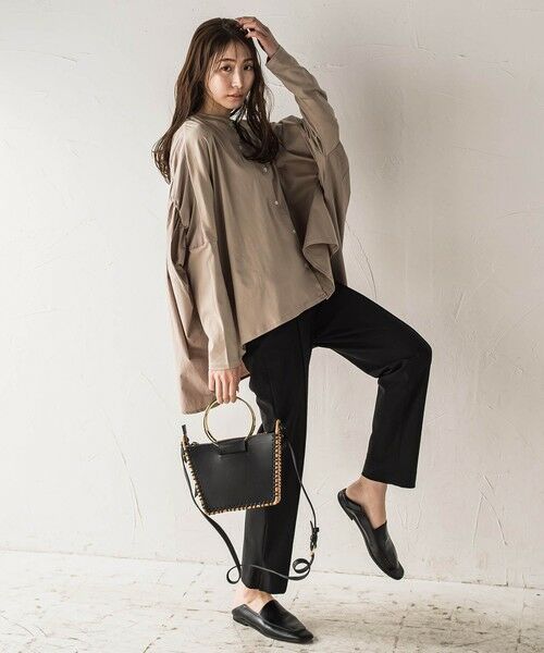 la.f... / ラ・エフ その他パンツ | 【biyori/新色追加】""ノンストレス""脚線美トラックパンツ≪洗濯機で洗える≫ | 詳細27