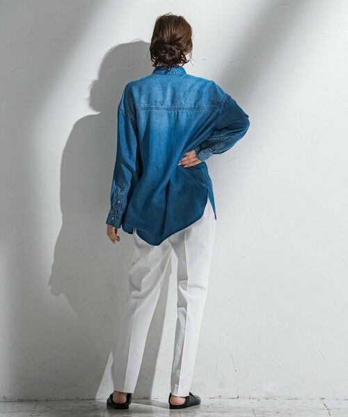 la.f... / ラ・エフ その他パンツ | 【WEB限定】シェルタリングテーパードパンツ≪洗濯機で洗える≫ | 詳細6