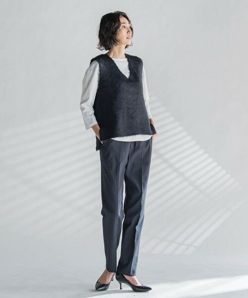 la.f... / ラ・エフ その他パンツ | 【WEB限定】シェルタリングテーパードパンツ≪洗濯機で洗える≫ | 詳細22