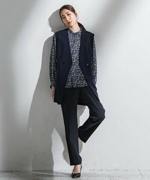 la.f... / ラ・エフ その他パンツ | 【WEB限定】シェルタリングテーパードパンツ≪洗濯機で洗える≫ | 詳細24