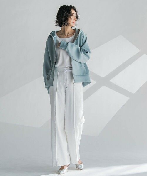 la.f... / ラ・エフ その他パンツ | 【WEB限定】シェルタリングワイドパンツ≪洗濯機で洗える≫ | 詳細12