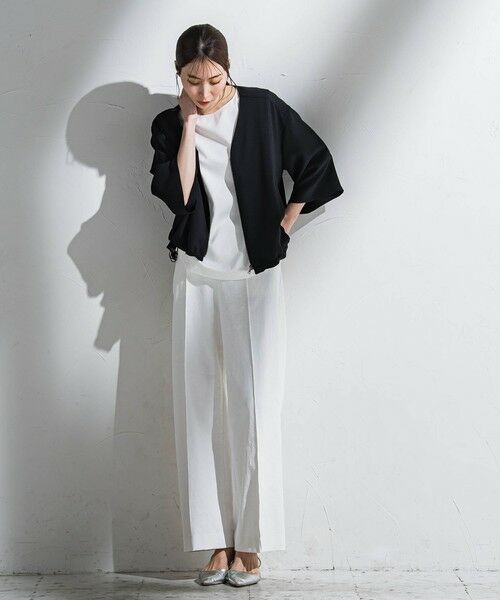 la.f... / ラ・エフ その他パンツ | 【WEB限定】シェルタリングワイドパンツ≪洗濯機で洗える≫ | 詳細27