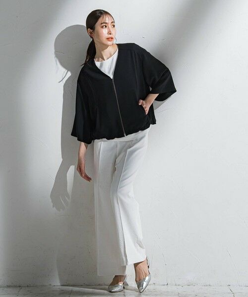 la.f... / ラ・エフ その他パンツ | 【WEB限定】シェルタリングワイドパンツ≪洗濯機で洗える≫ | 詳細28