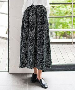 la.f... / ラ・エフ ミニ・ひざ丈スカート | 【biyori】""ノンアイロン""艶めきスカート≪洗濯機で洗える≫