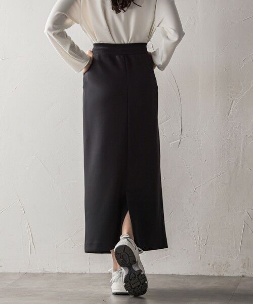 la.f... / ラ・エフ ミニ・ひざ丈スカート | 【biyori】""すっきり履ける""ストレッチナロースカート≪洗濯機で洗える≫ | 詳細3