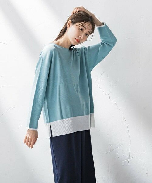 la.f... / ラ・エフ ニット・セーター | コットンブレンドニット≪手洗い可能≫ | 詳細24