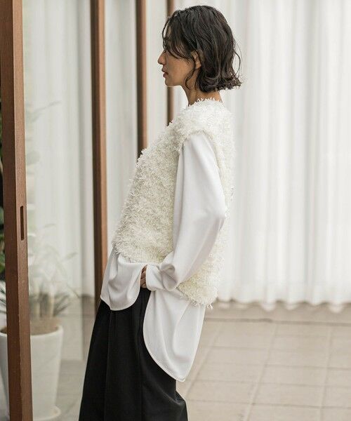 la.f... / ラ・エフ ニット・セーター | チュールモールニット≪手洗い可能≫ | 詳細2