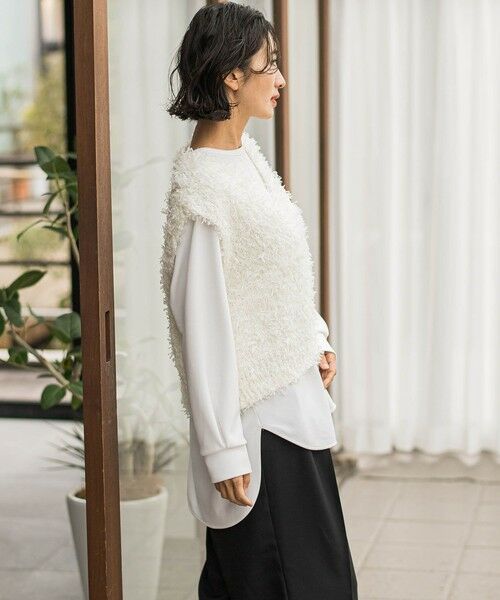 la.f... / ラ・エフ ニット・セーター | チュールモールニット≪手洗い可能≫ | 詳細3