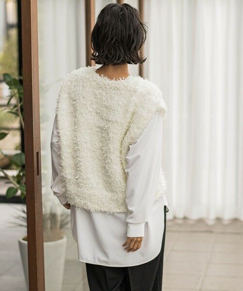 la.f... / ラ・エフ ニット・セーター | チュールモールニット≪手洗い可能≫ | 詳細4