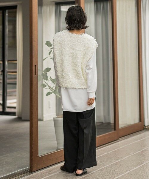 la.f... / ラ・エフ ニット・セーター | チュールモールニット≪手洗い可能≫ | 詳細7