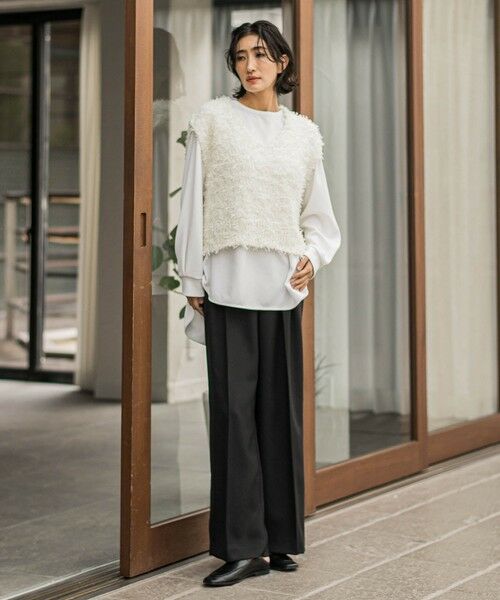 la.f... / ラ・エフ ニット・セーター | チュールモールニット≪手洗い可能≫ | 詳細8