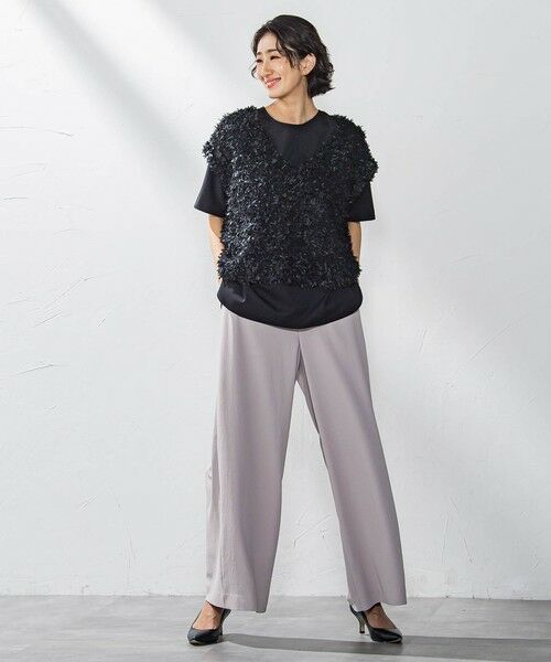 la.f... / ラ・エフ ニット・セーター | チュールモールニット≪手洗い可能≫ | 詳細12