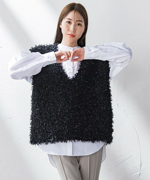 la.f... / ラ・エフ ニット・セーター | チュールモールニット≪手洗い可能≫ | 詳細16