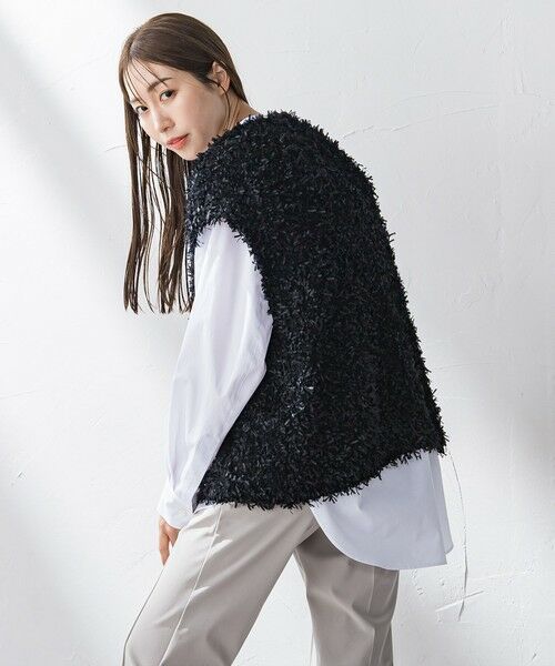 la.f... / ラ・エフ ニット・セーター | チュールモールニット≪手洗い可能≫ | 詳細18