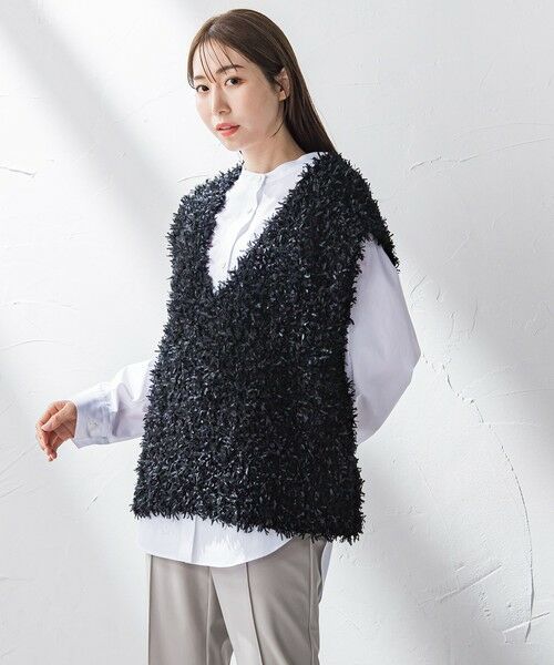 la.f... / ラ・エフ ニット・セーター | チュールモールニット≪手洗い可能≫ | 詳細19