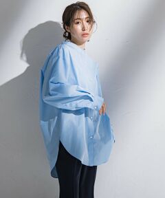 la.f... / ラ・エフ シャツ・ブラウス | バンドカラーシャツ≪洗濯機で洗える≫