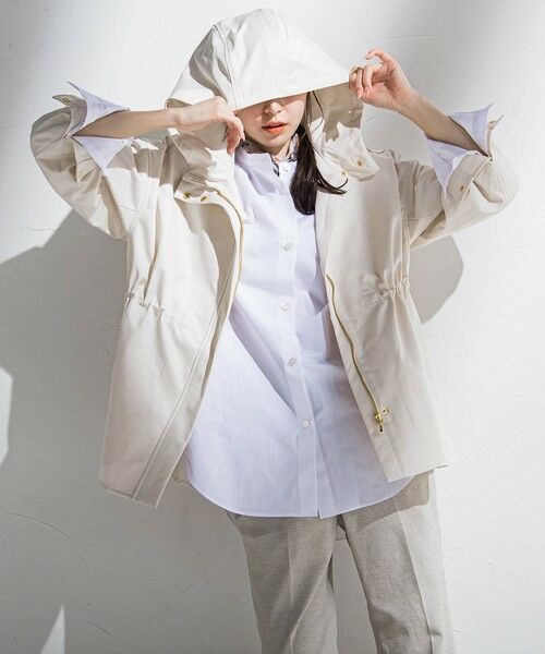 la.f... / ラ・エフ シャツ・ブラウス | バンドカラーシャツ≪洗濯機で洗える≫ | 詳細12