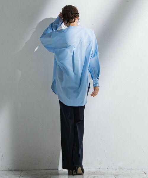 la.f... / ラ・エフ シャツ・ブラウス | バンドカラーシャツ≪洗濯機で洗える≫ | 詳細25