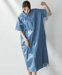 la.f... / ラ・エフ ロング・マキシ丈ワンピース | 【biyori】ダンガリーシャツワンピ≪手洗い可能≫