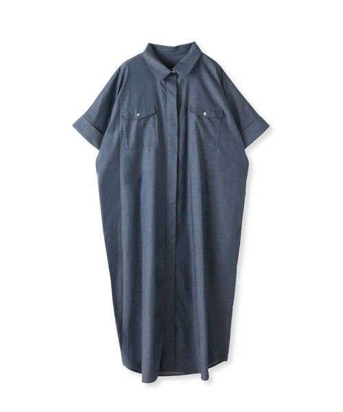 la.f... / ラ・エフ ロング・マキシ丈ワンピース | 【biyori】ダンガリーシャツワンピ≪手洗い可能≫ | 詳細15