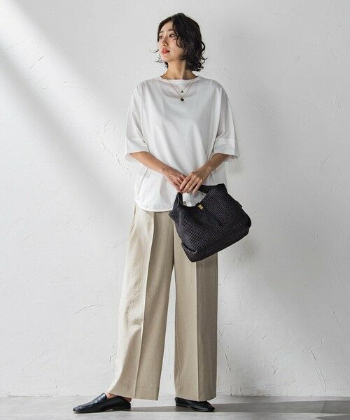 la.f... / ラ・エフ その他小物 | 【VIOLAd'ORO】イタリアンラフィアシート2WAYトートバッグ | 詳細9