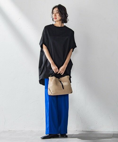 la.f... / ラ・エフ その他小物 | 【VIOLAd'ORO】イタリアンラフィアシート2WAYトートバッグ | 詳細15