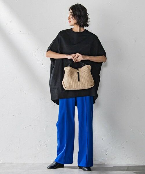 la.f... / ラ・エフ その他小物 | 【VIOLAd'ORO】イタリアンラフィアシート2WAYトートバッグ | 詳細17