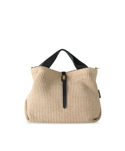 la.f... / ラ・エフ その他小物 | 【VIOLAd'ORO】イタリアンラフィアシート2WAYトートバッグ | 詳細18