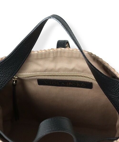 la.f... / ラ・エフ その他小物 | 【VIOLAd'ORO】イタリアンラフィアシート2WAYトートバッグ | 詳細20