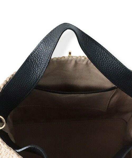 la.f... / ラ・エフ その他小物 | 【VIOLAd'ORO】イタリアンラフィアシート2WAYトートバッグ | 詳細21