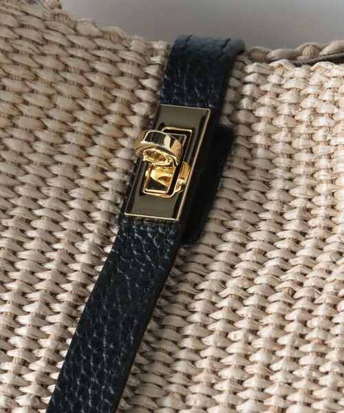 la.f... / ラ・エフ その他小物 | 【VIOLAd'ORO】イタリアンラフィアシート2WAYトートバッグ | 詳細28