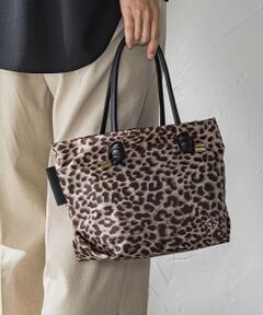 la.f... / ラ・エフ その他小物 | 【VIOLAd'ORO】ノットハンドルナイロントートレオパード