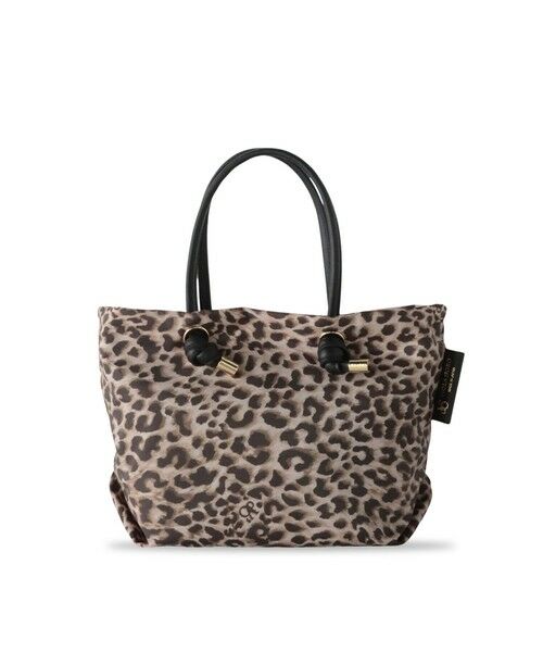 la.f... / ラ・エフ その他小物 | 【VIOLAd'ORO】ノットハンドルナイロントートレオパード | 詳細5