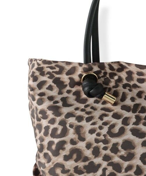 la.f... / ラ・エフ その他小物 | 【VIOLAd'ORO】ノットハンドルナイロントートレオパード | 詳細7