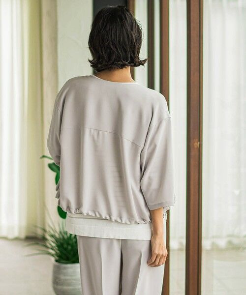 la.f... / ラ・エフ テーラードジャケット | 【旅楽シリーズ】”シワレス”ジップアップブルゾン≪洗濯機で洗える≫ | 詳細27