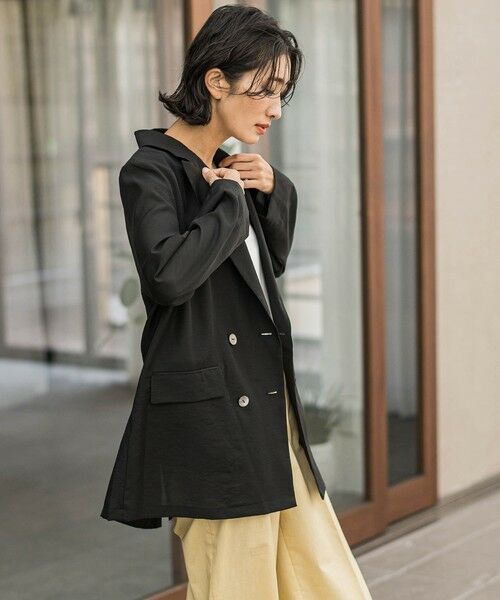 la.f... / ラ・エフ テーラードジャケット | シアージャケット≪手洗い可能≫ | 詳細1