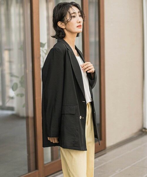 la.f... / ラ・エフ テーラードジャケット | シアージャケット≪手洗い可能≫ | 詳細4