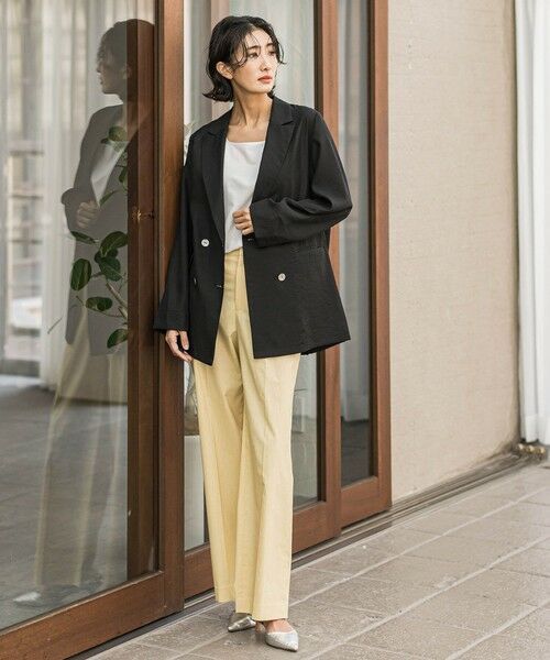 la.f... / ラ・エフ テーラードジャケット | シアージャケット≪手洗い可能≫ | 詳細5